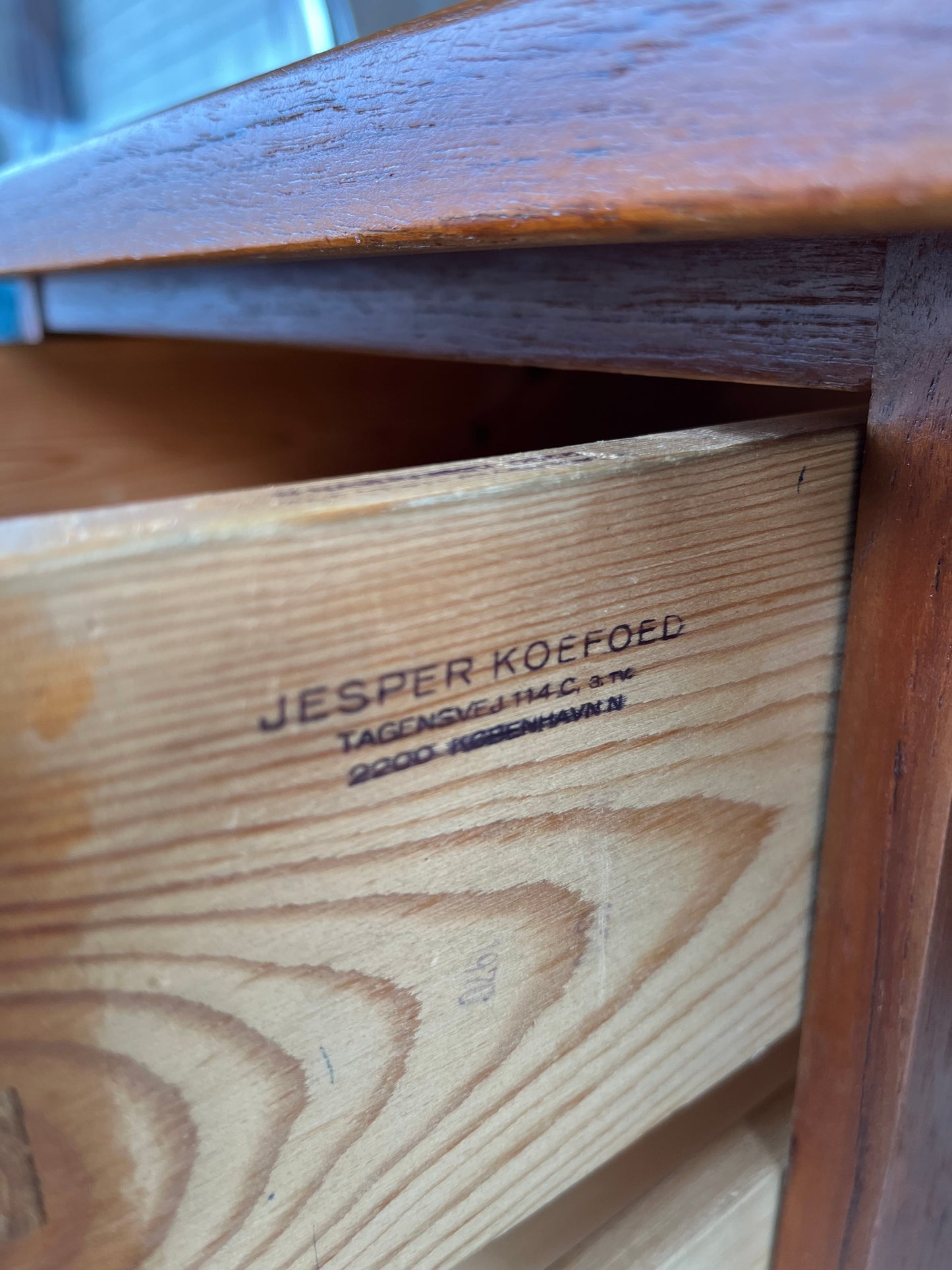 Professionally Refinished Jesper Koefoed Danish Modern Teak Executive Desk
