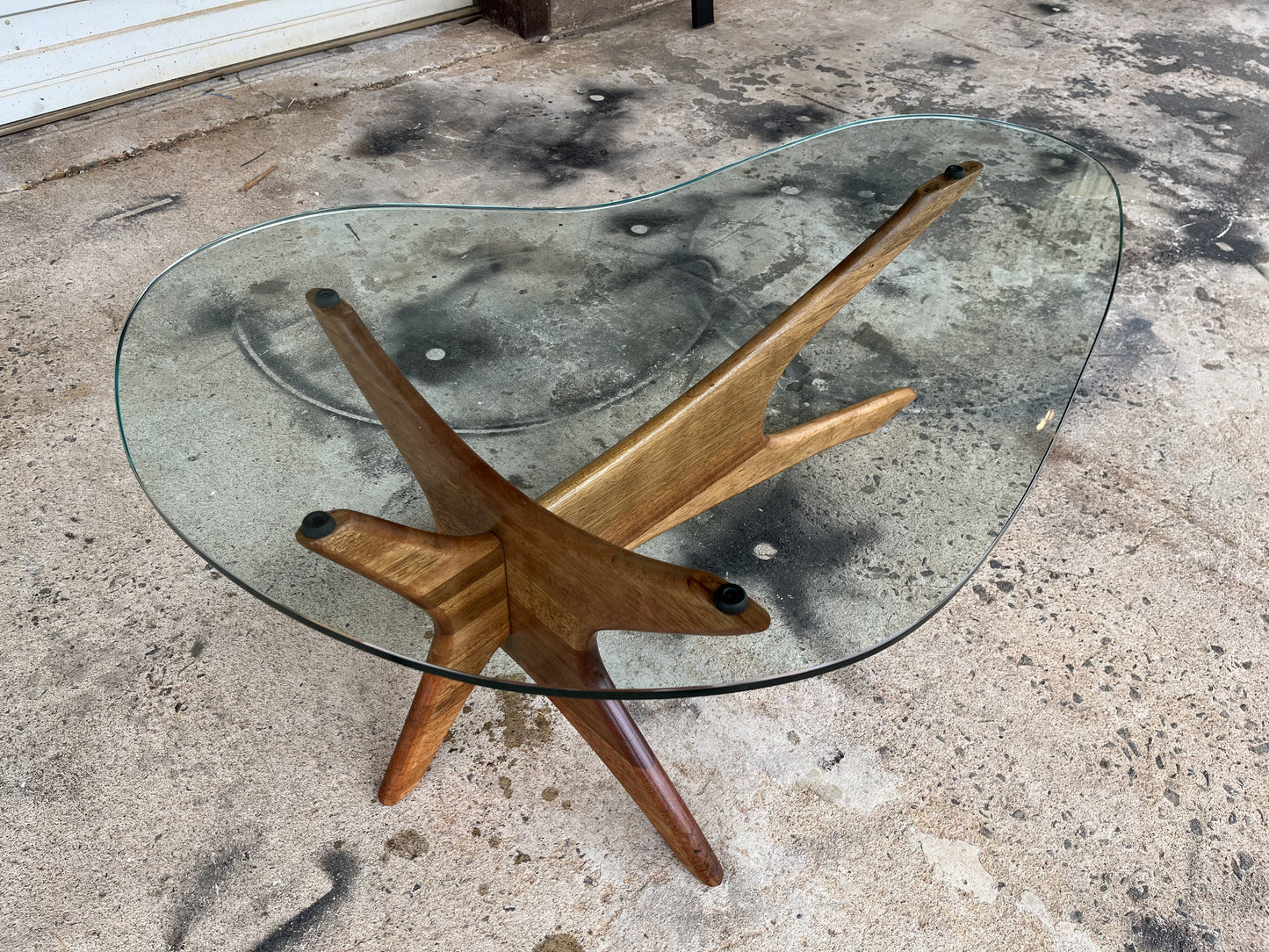 Adrian Pearsall - Professionally Refinished Boomerang Cocktail Coffee Table