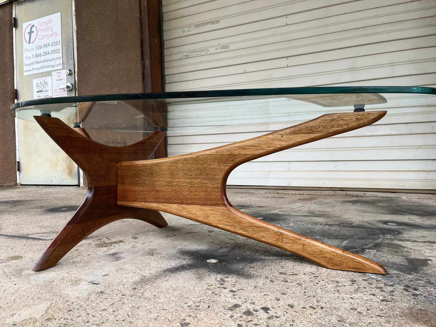 Adrian Pearsall - Professionally Refinished Boomerang Cocktail Coffee Table