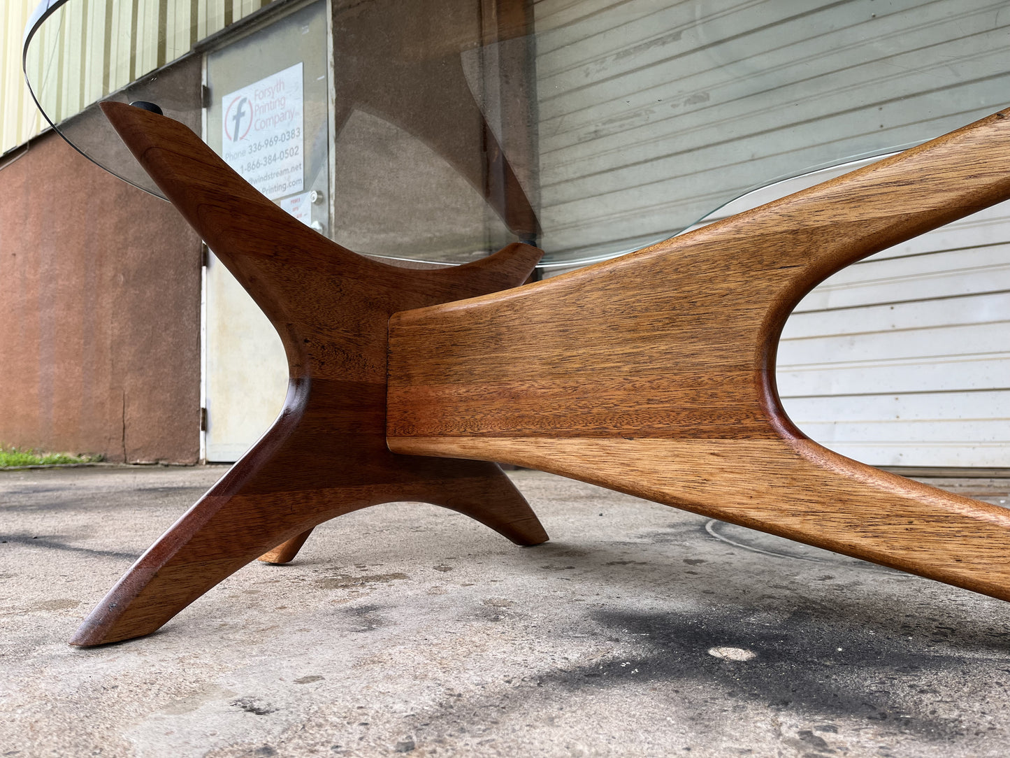 Adrian Pearsall - Professionally Refinished Boomerang Cocktail Coffee Table