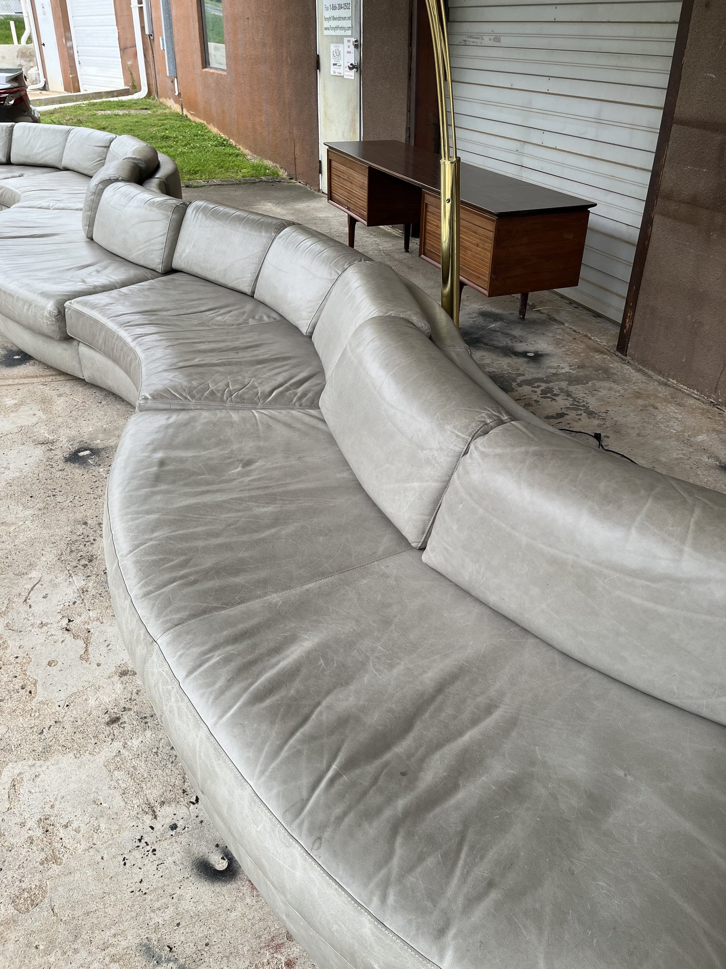 Adrian Pearsall design sofa by Restoration Hardware