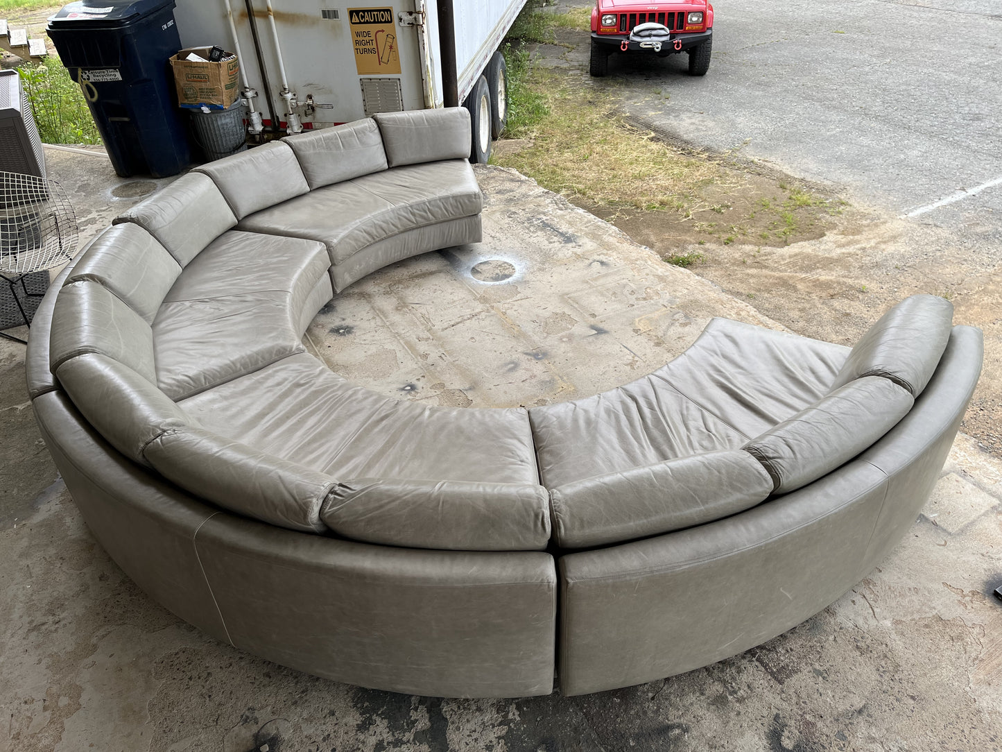 Adrian Pearsall design sofa by Restoration Hardware