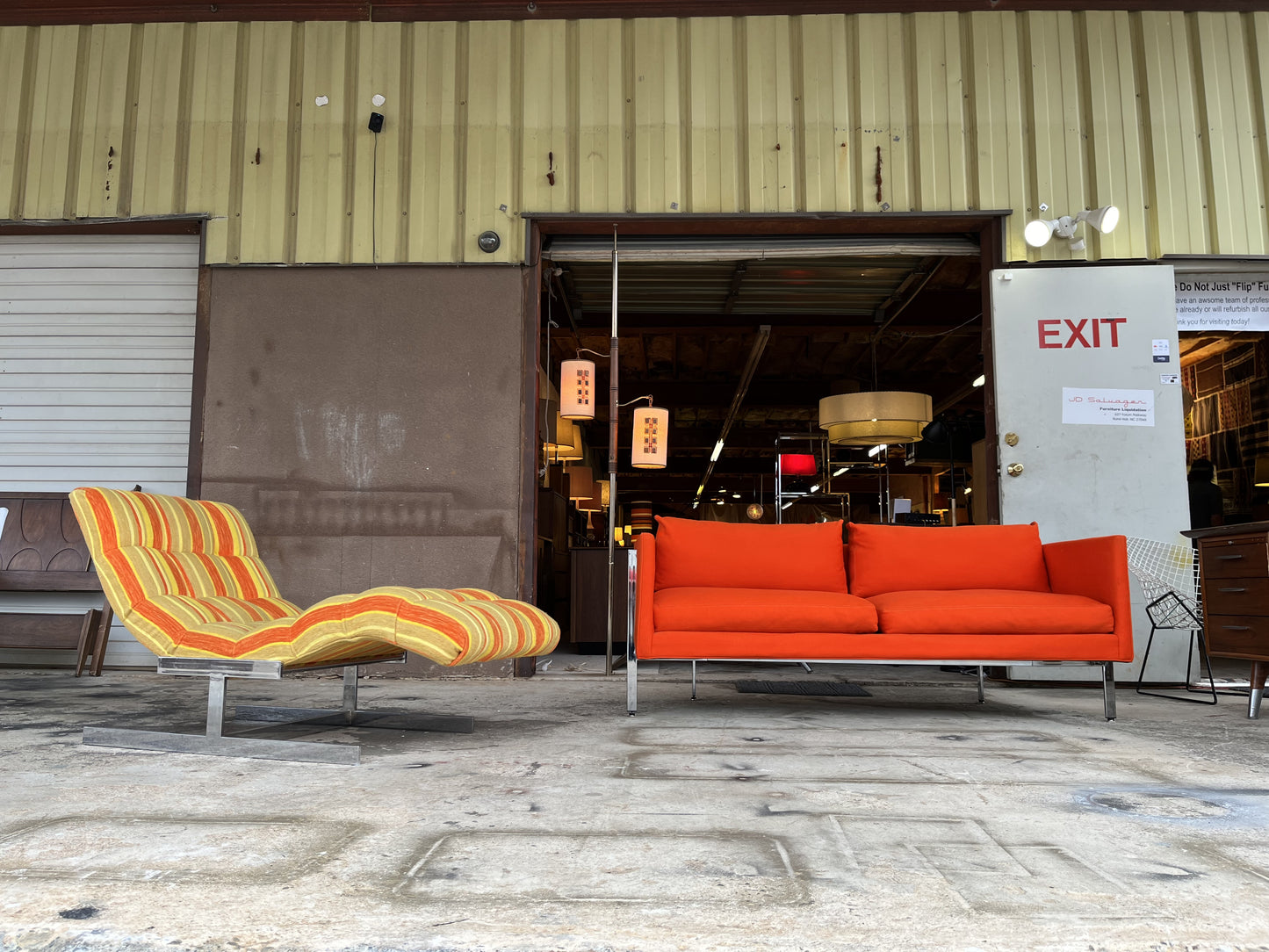 Thayer Coggin "Drop-In" Sofa