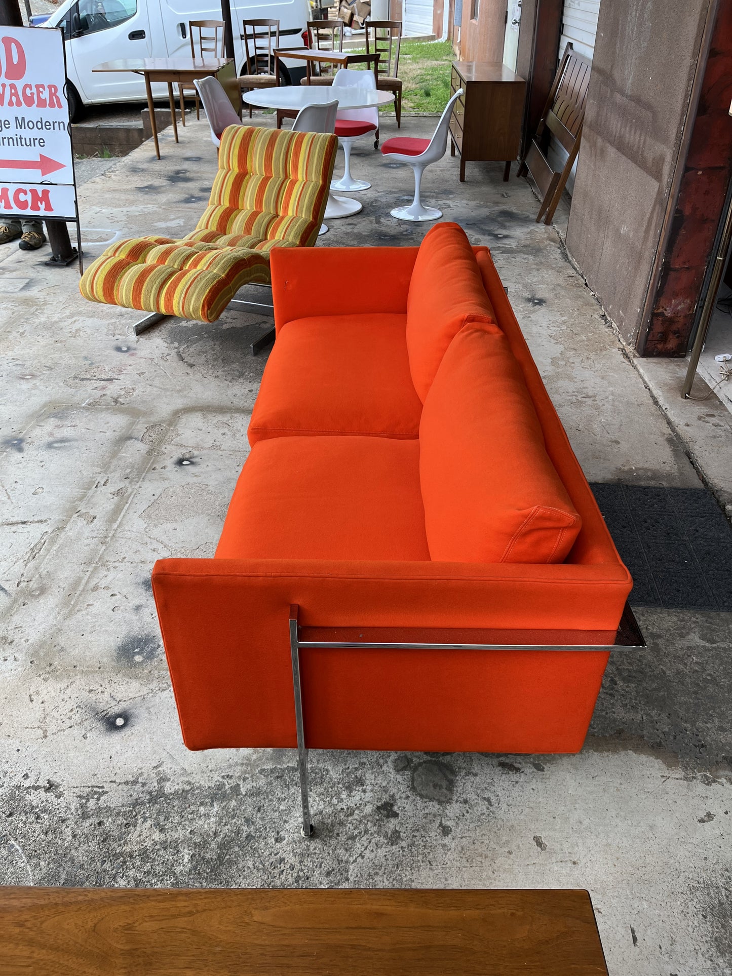 Thayer Coggin "Drop-In" Sofa