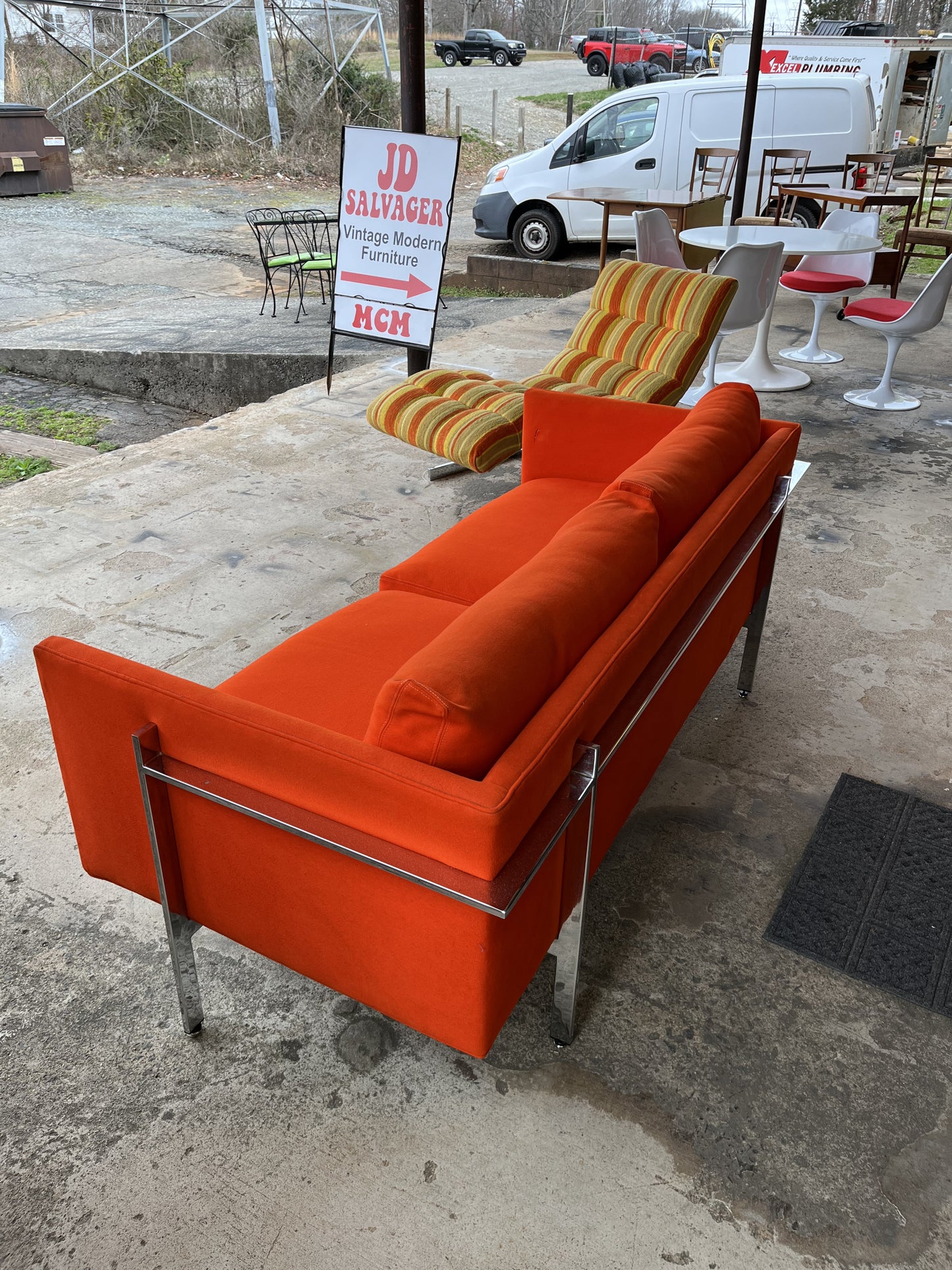 Thayer Coggin "Drop-In" Sofa
