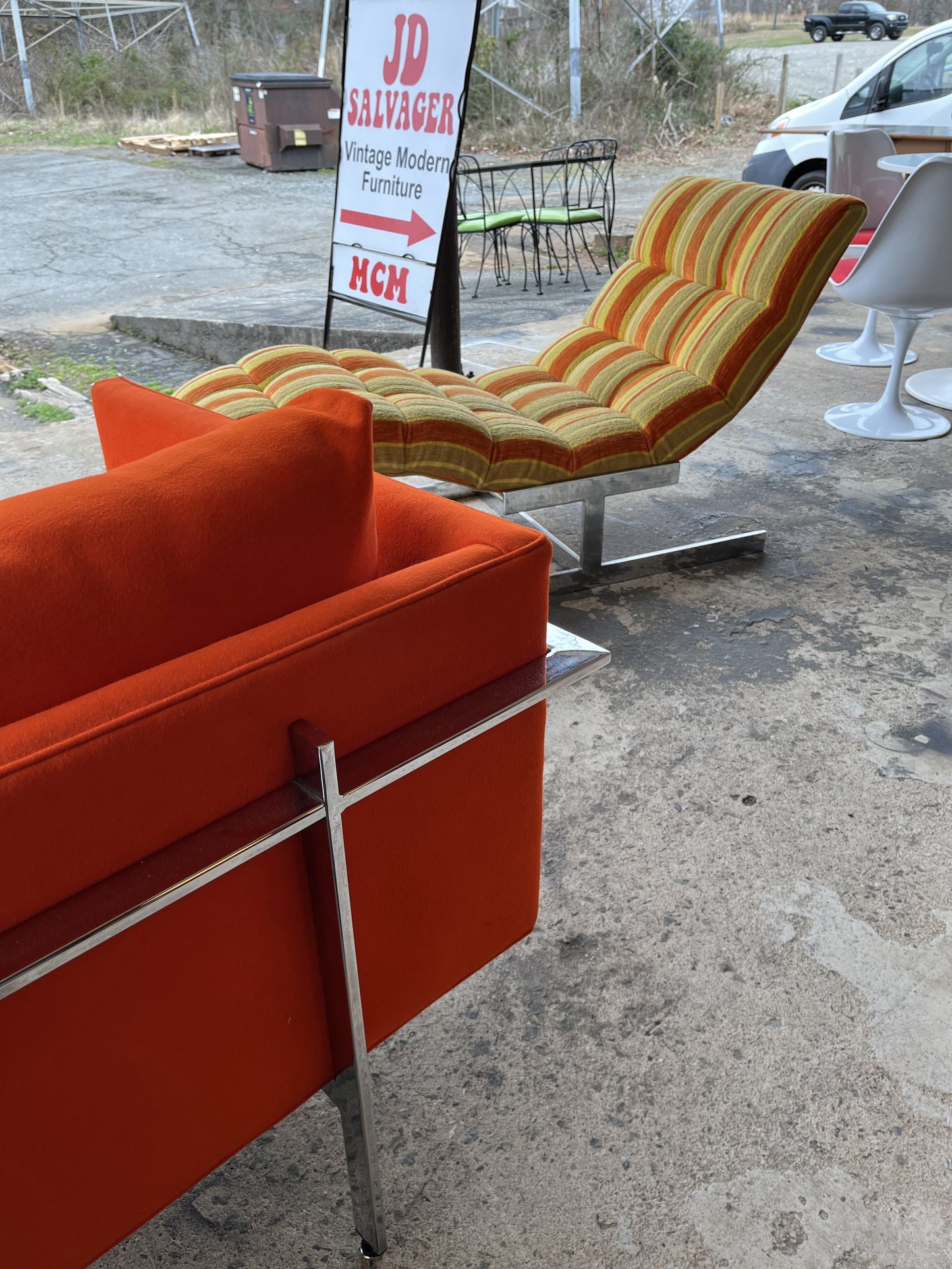 Thayer Coggin "Drop-In" Sofa