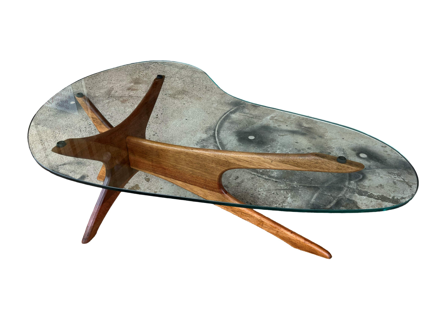 Adrian Pearsall - Professionally Refinished Boomerang Cocktail Coffee Table